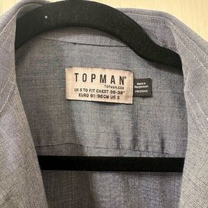 Topman Charcoal Shirt